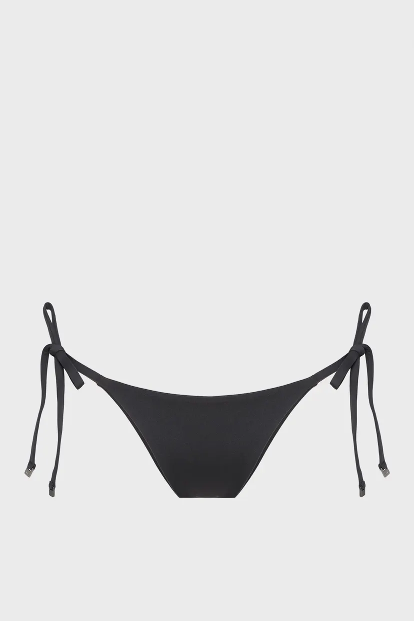 Женские черные трусики от купальника STRING SIDE TIE 5
