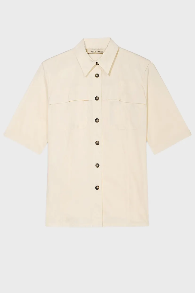 Рубашка с коротким рукавом WS314T59 SHORT SLEEVES SHIRTS - LIGHT COTTON 5