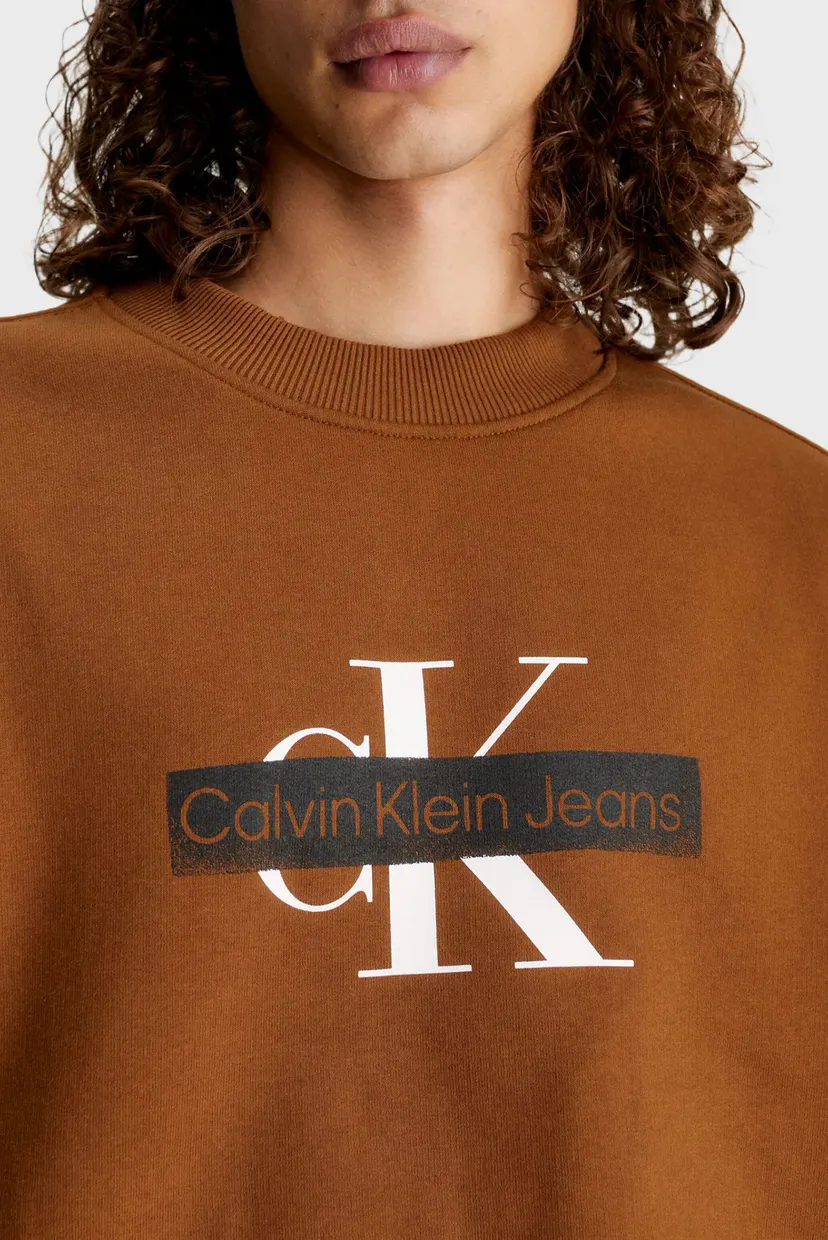 Свитшот MONOLOGO STENCIL CREW NECK 4