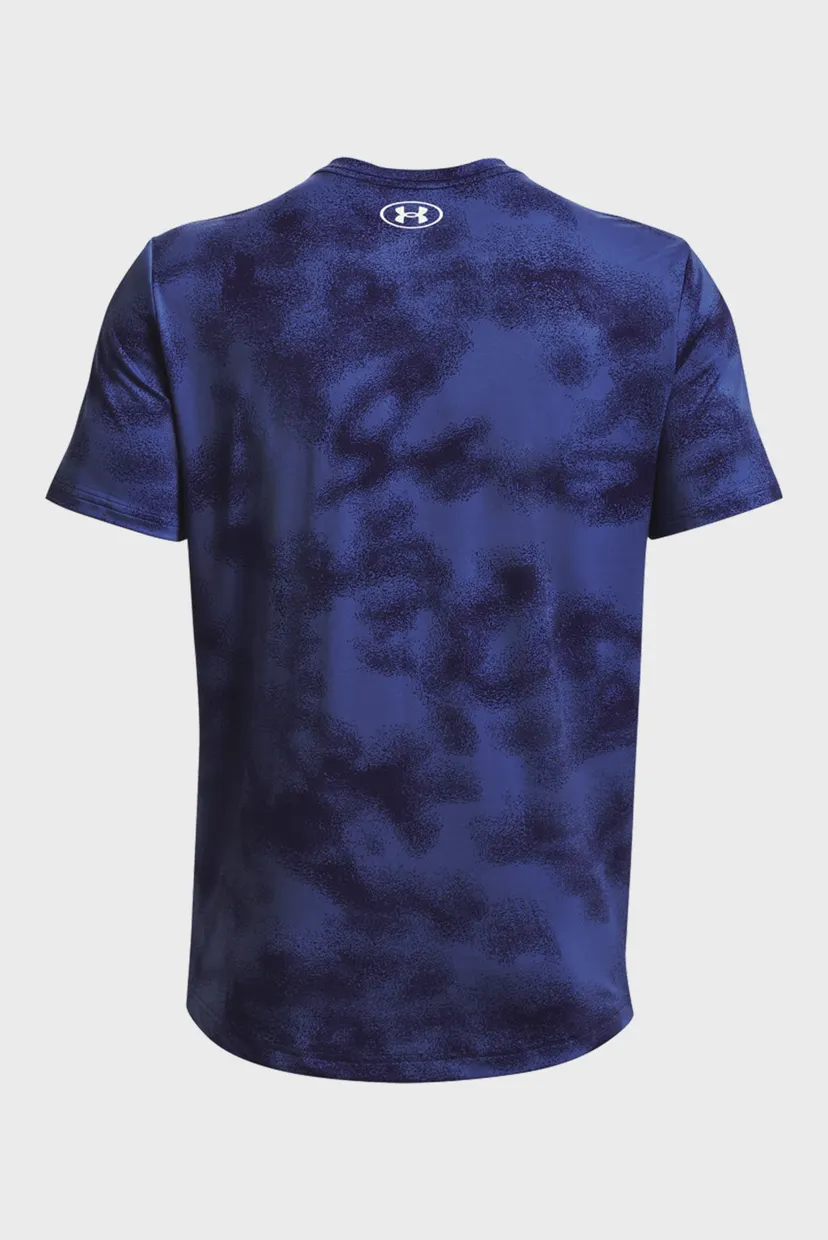 Мужская темно-синяя футболка UA Rush Energy Print SS 6