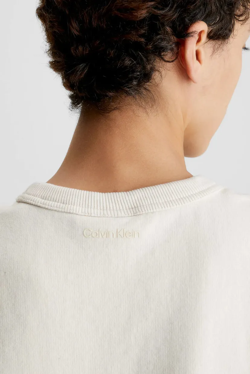Футболка TEXTURED COTTON BLEND SWEATSHIRT 4