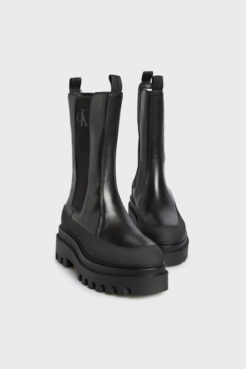 Әйелдерге арналған  қара челси FLATFORM CHELSEA BOOT LTH WN 7