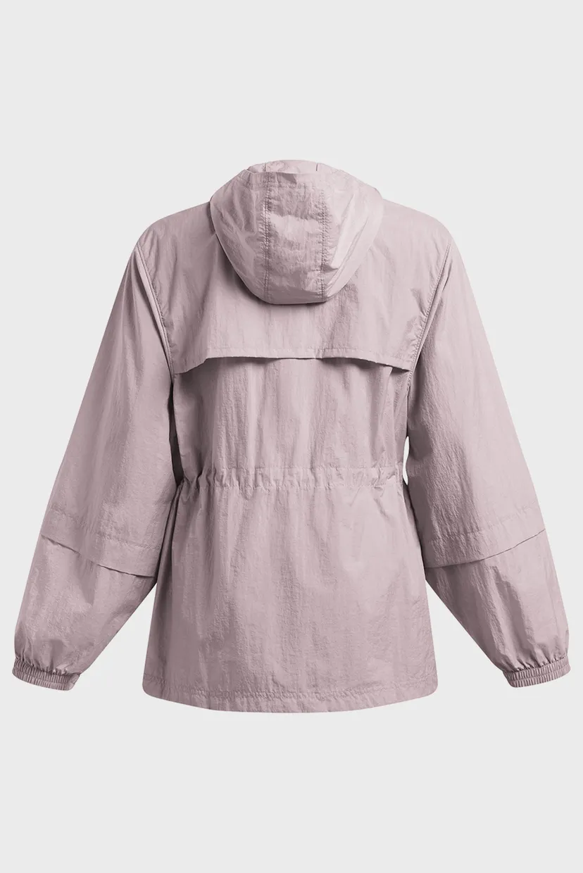 Женская пудровая ветровка Crinkle Woven Jacket 5