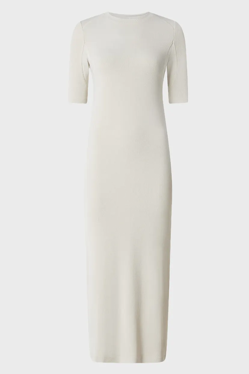 Платье MODAL RIB CREW NECK DRESS SS 5