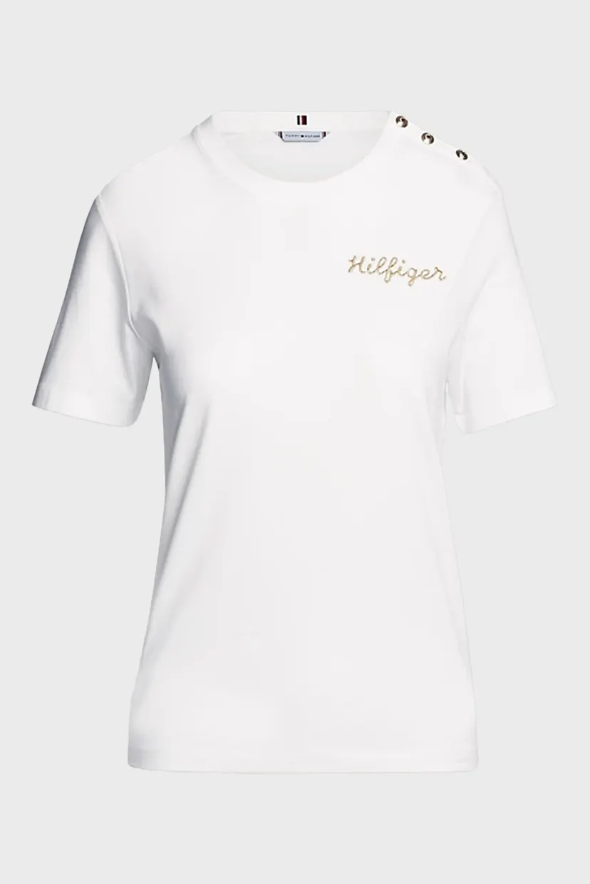 Футболка REG GOLD BUTTON C-NK SS 5