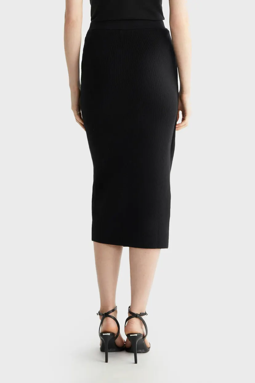 Юбка RIB FITTED SKIRT 5