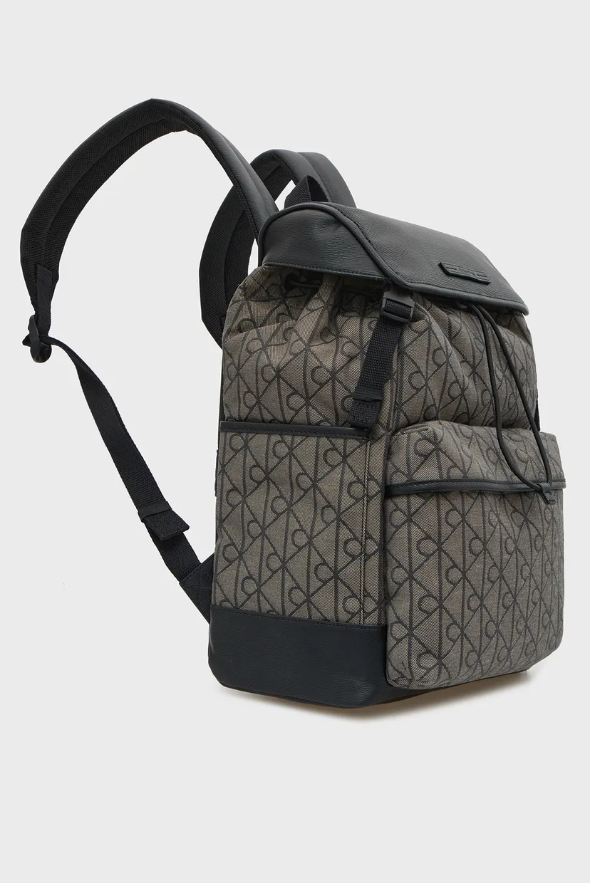 Рюкзак/MIXED EMBLEM AOP FLAP BACKPACK 3
