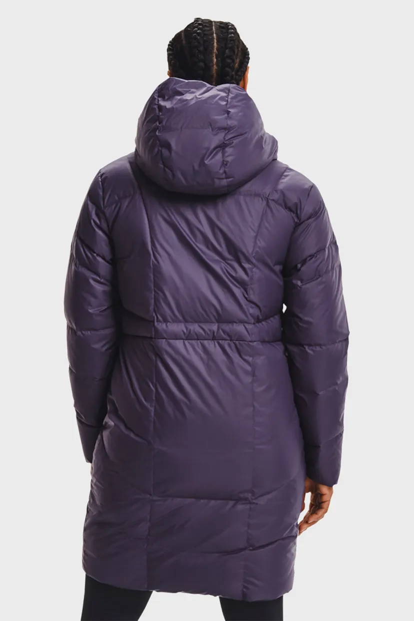 Женский фиолетовый пуховик UA Armour Down Parka 9