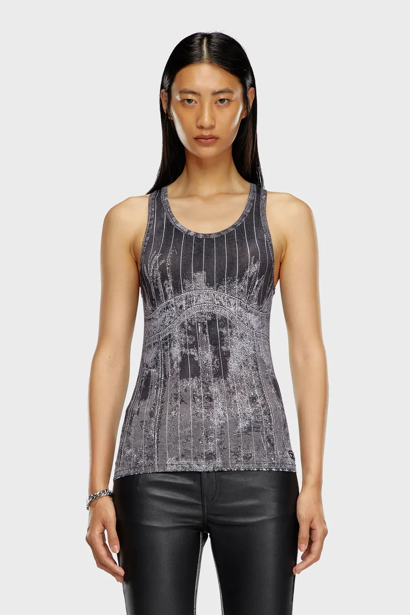 Топ T-STRIPE TANK TOP 3