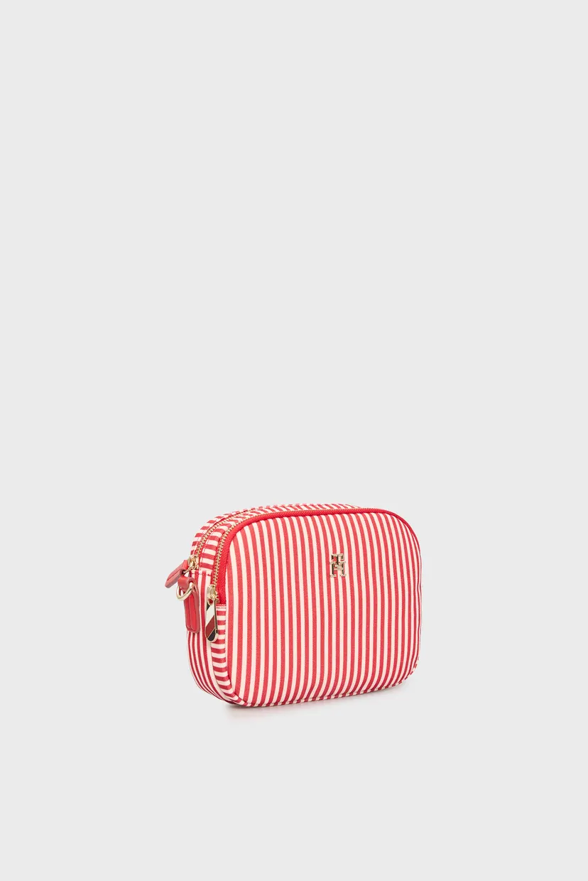 Женская красная сумка в полоску POPPY SUMMER CAMERA BAG 3