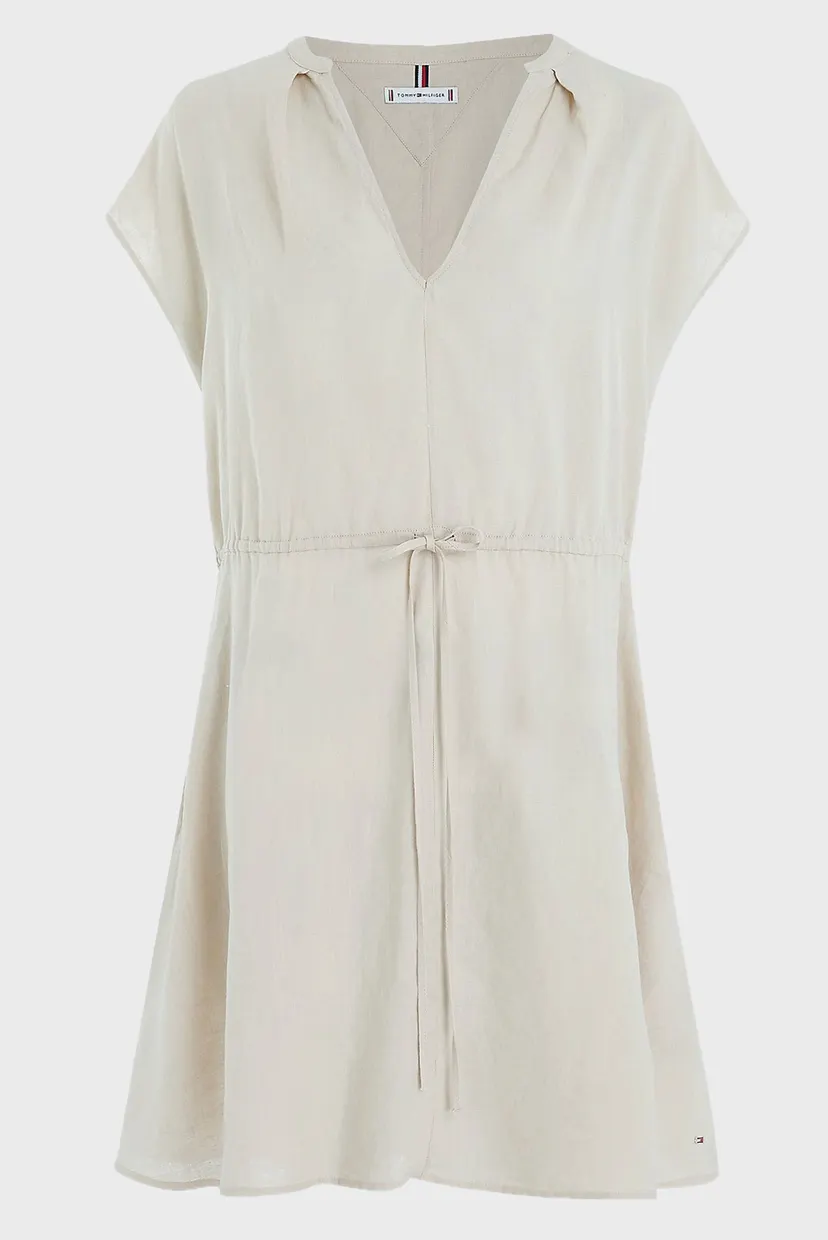 Платье LINEN SLEEVELESS SHORT DRESS 10