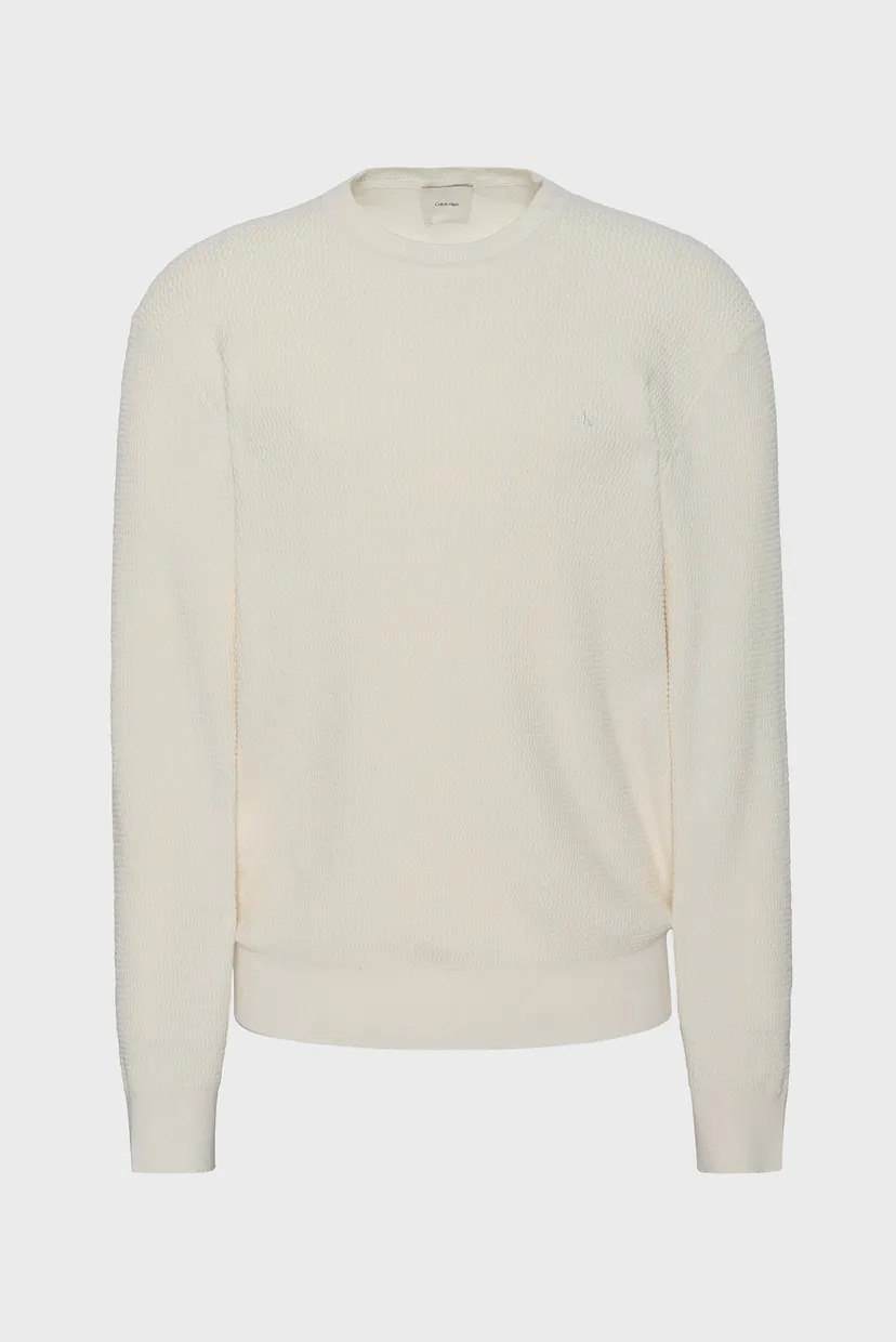 Свитер/LS TEXTURE CTTN CREWNK SWEATER 1 6