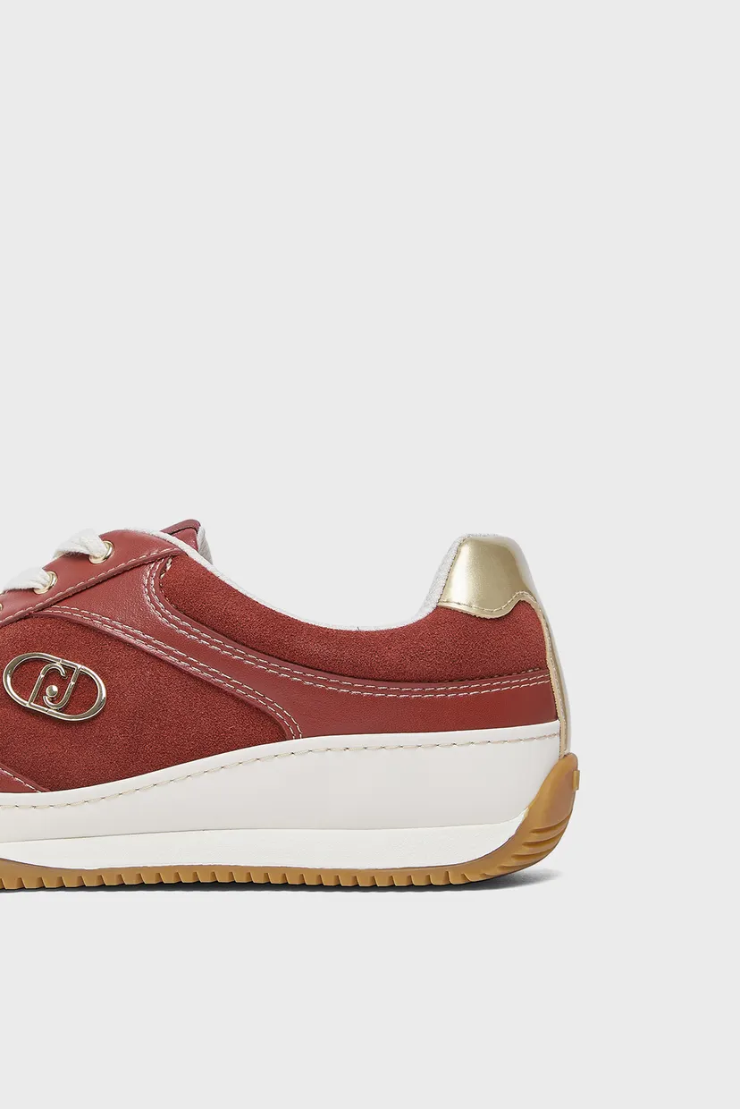 Кроссовки LEWIS 01 - SNEAKER COW SUEDE CALF LEATH LIPSTICK 5