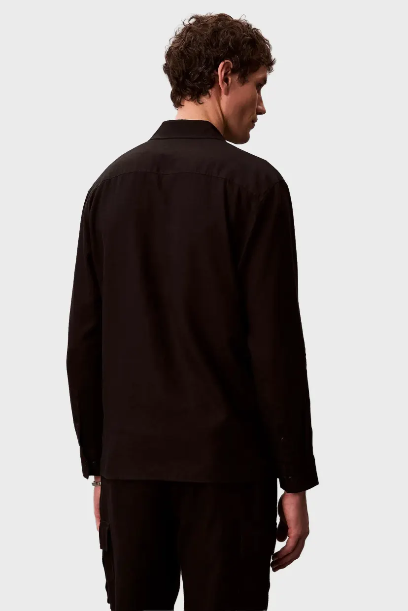 Рубашка LS SOLID LINEN CLASSIC SHIRT 3