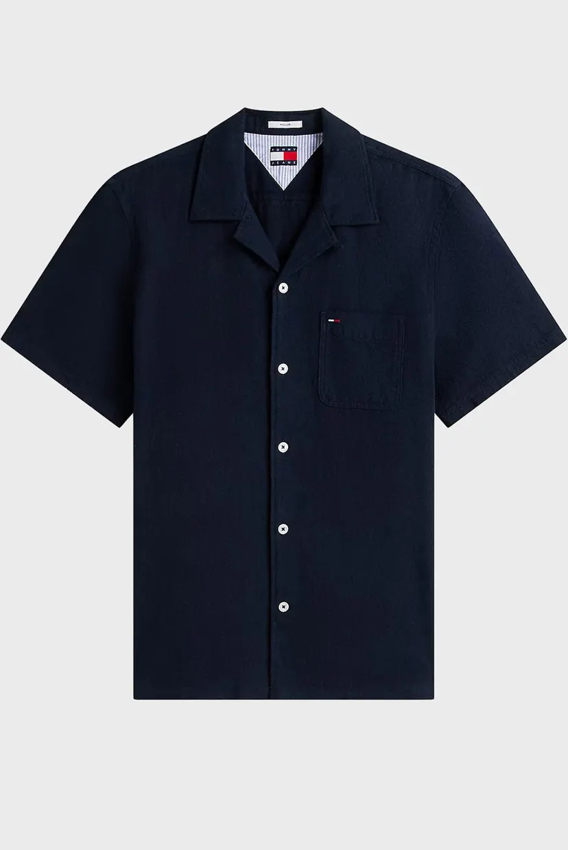 Рубашка с коротким рукавом TJM REG LINEN BLEND CAMP SS EXT 5