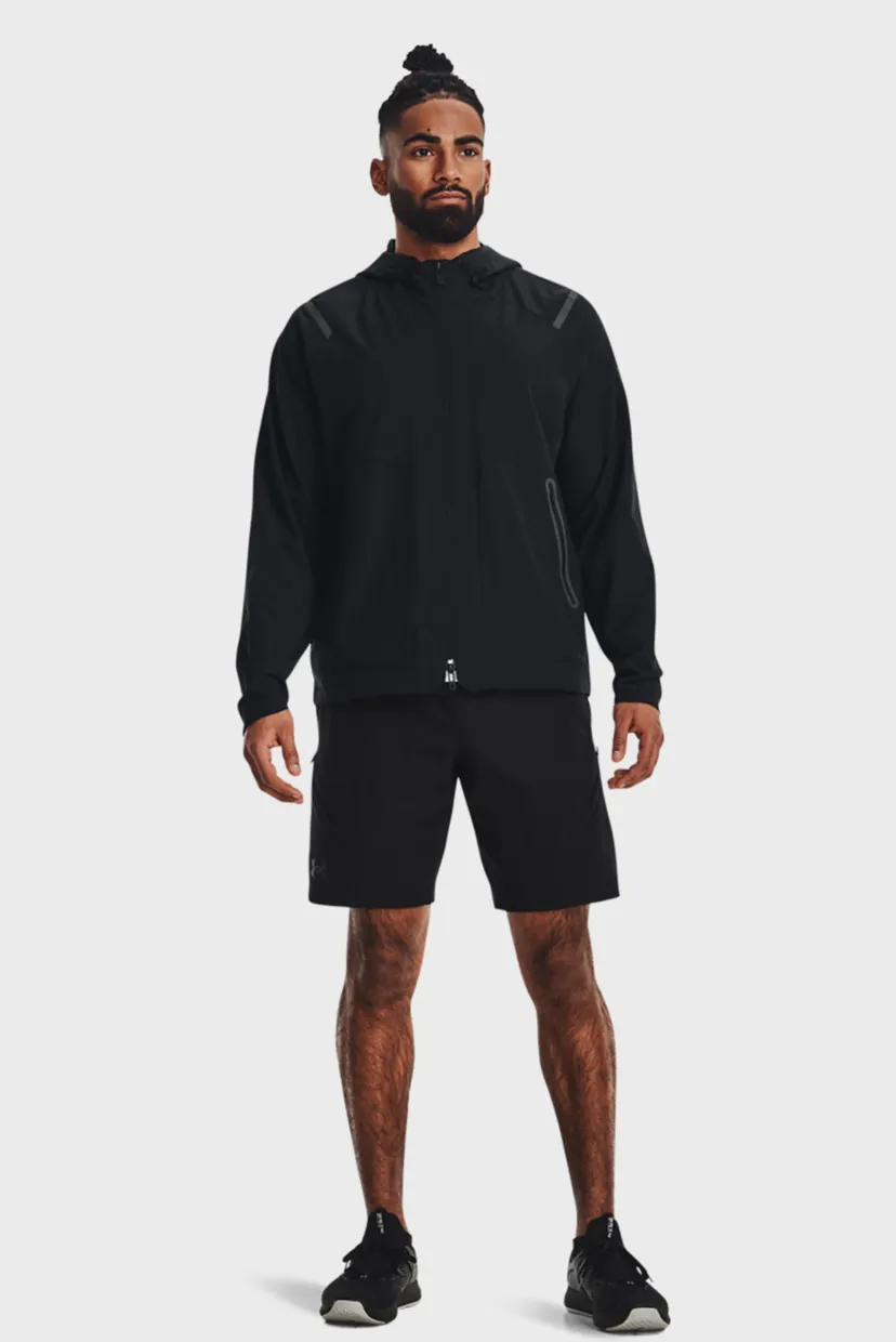 Мужские черные шорты UA Unstoppable Cargo Shorts 8