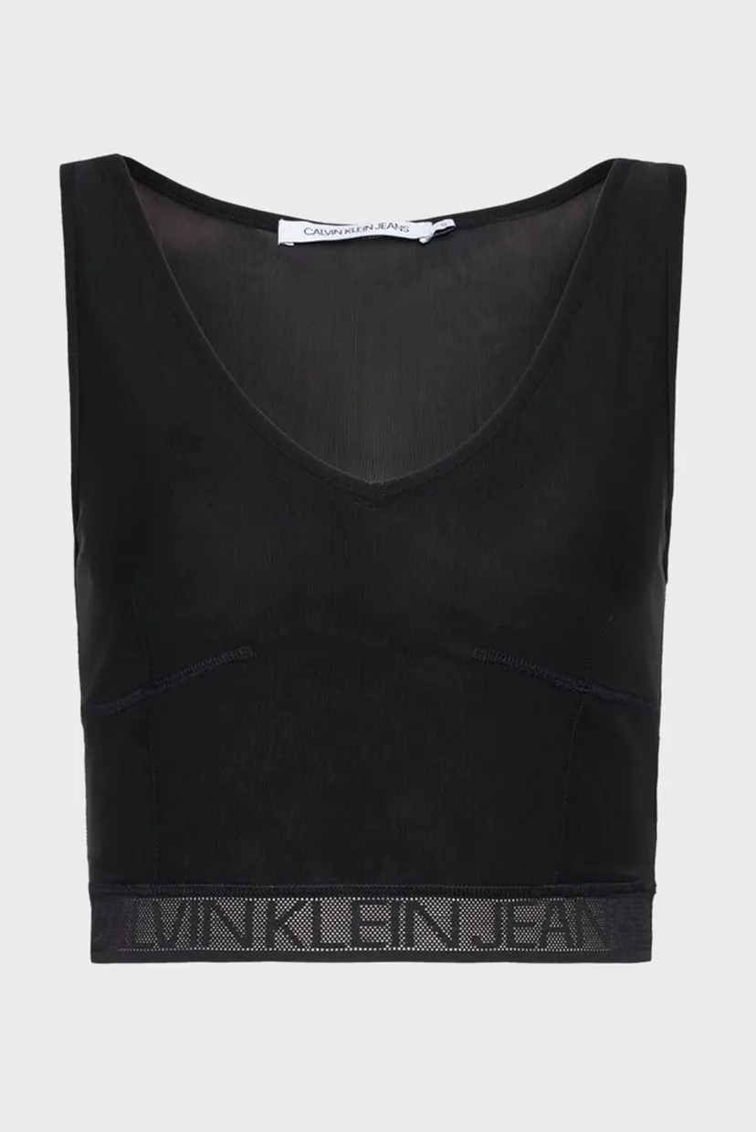 Нымша /MESH LOGO TAPE CROPPED TOP 5