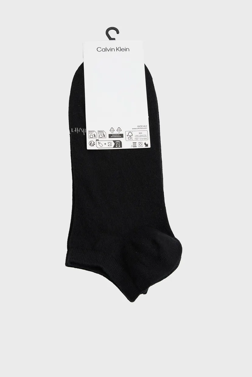 Носки CK MEN SNEAKER 2P PATTERN LINE 3