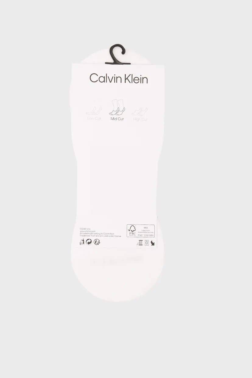 Следы CK MEN FOOTIE MID CUT 2P 3