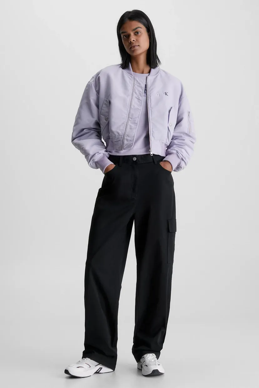 Брюки STRETCH TWILL HIGH RISE STRAIGHT 8