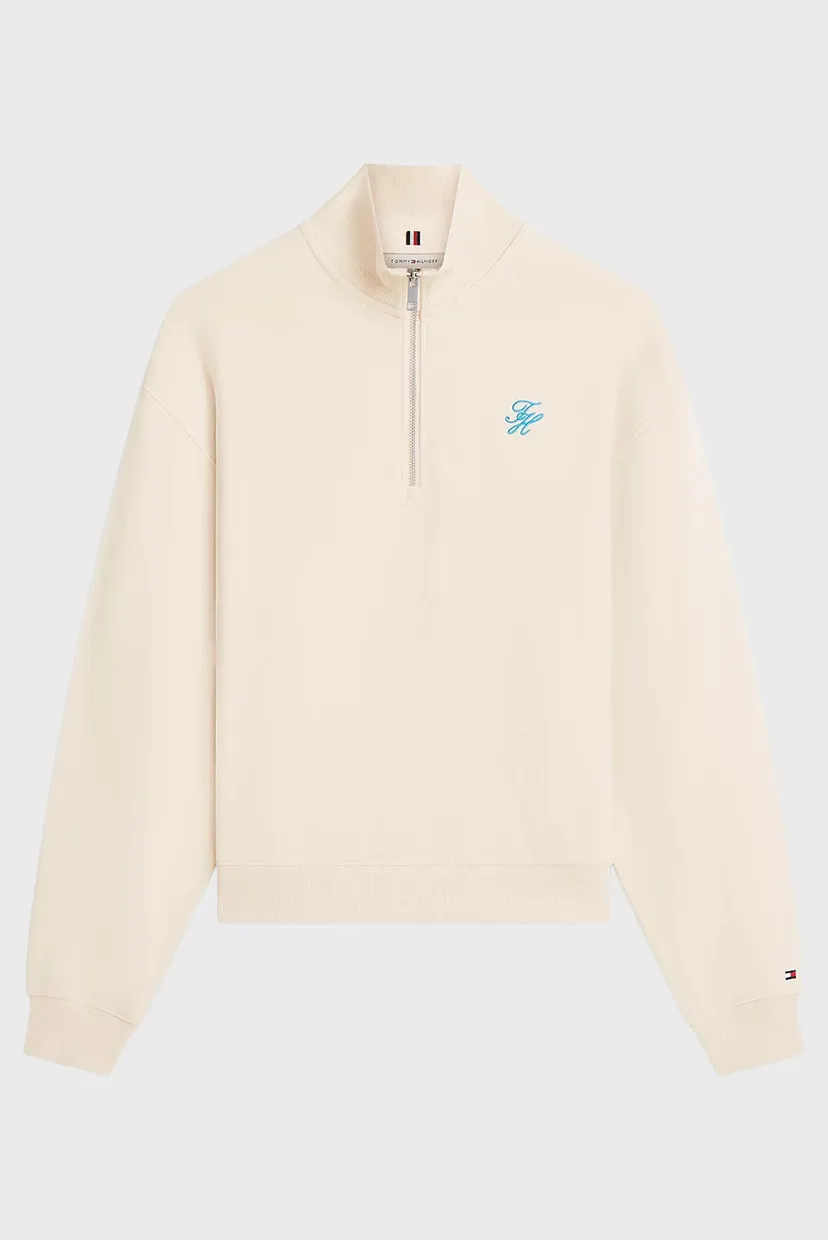 Свитшот TH SCRIPT REG HALF-ZIP 4