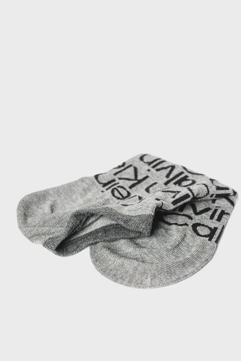 Носки CK MEN SNEAKER 2P ALL OVER PRINT 10