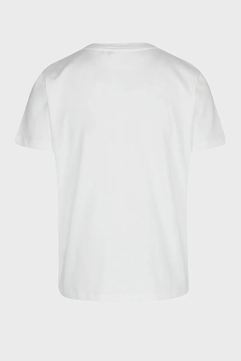 Футболка FLOWER PRINT LOGO REG T-SHIRT 3