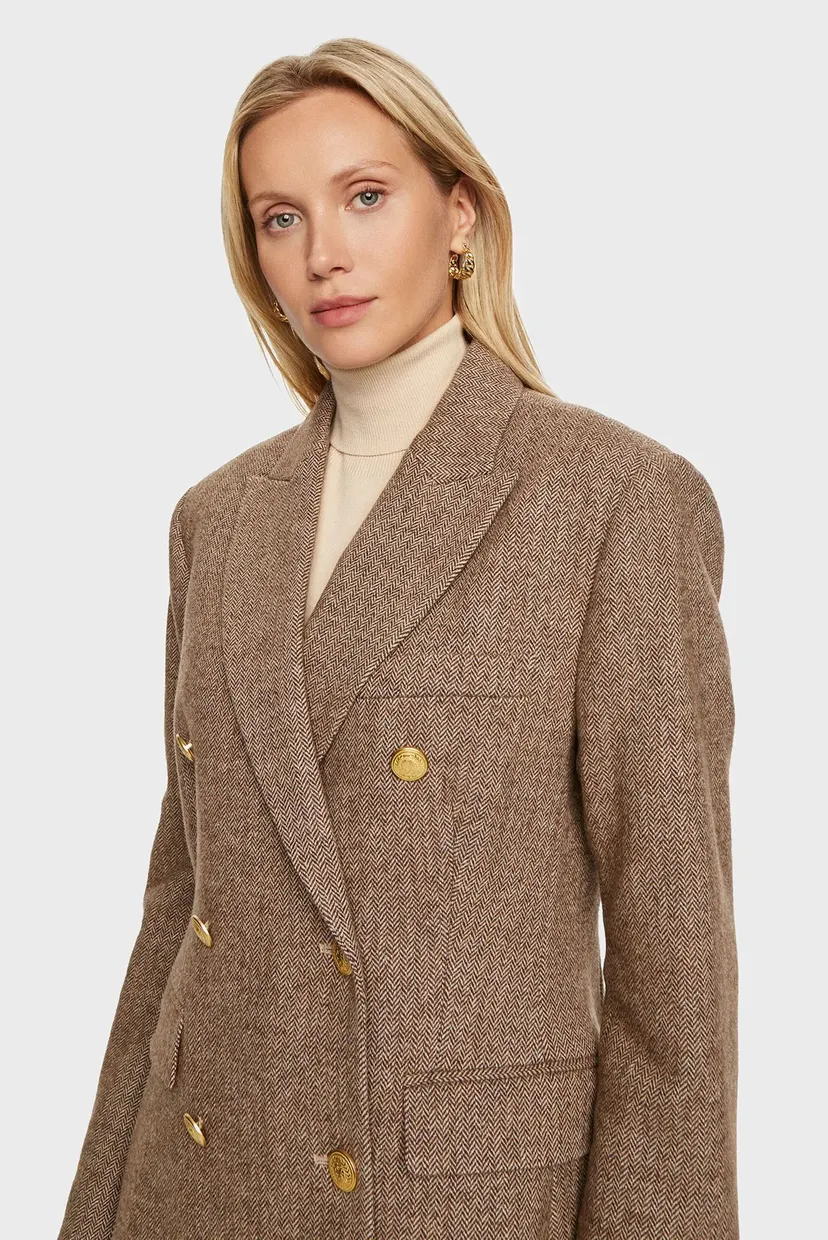 Пиджак HERRINGBONE FITTED DB BLAZER 4