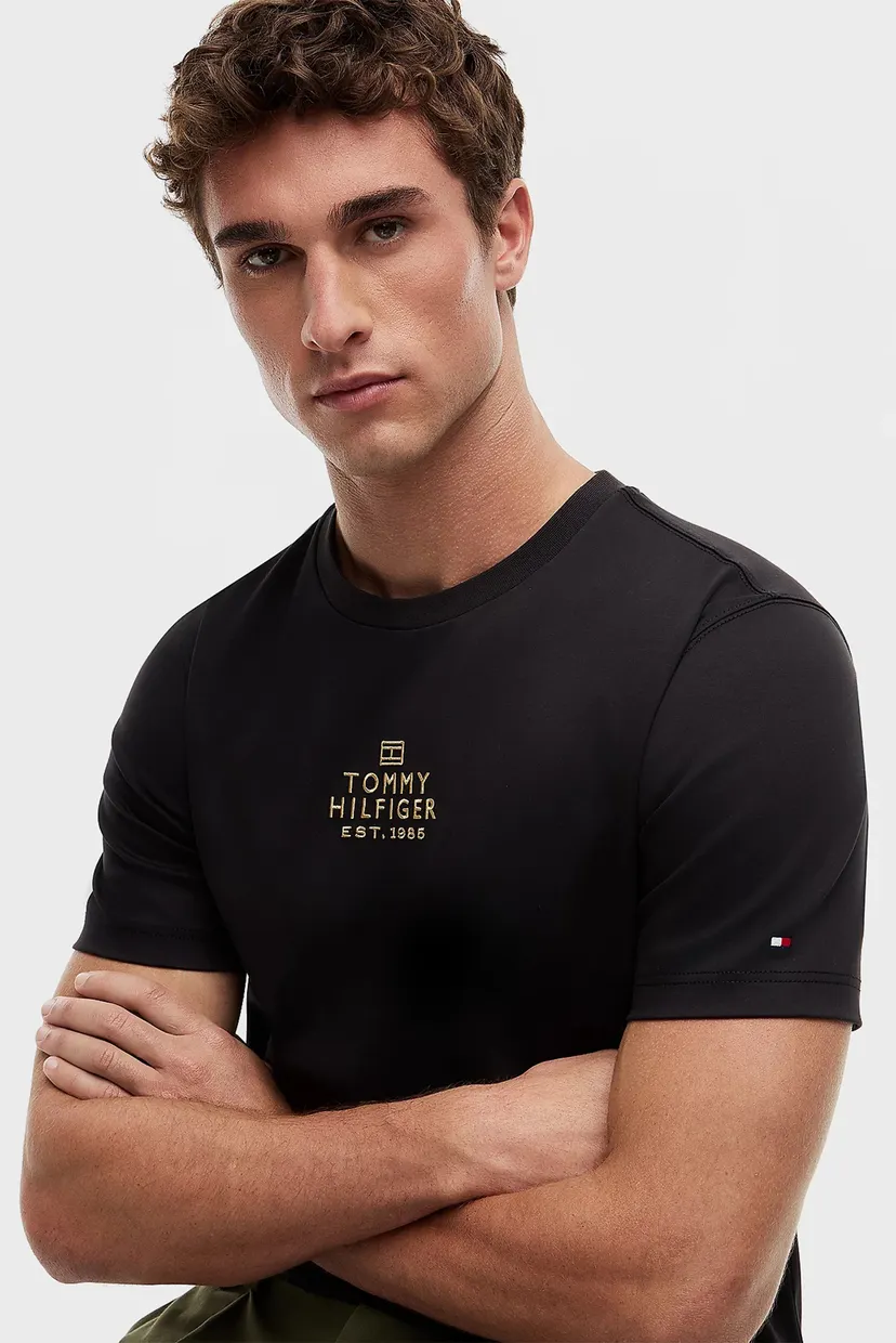 Футболка/BRAND LOVE GOLD INTERLOCK TEE 3