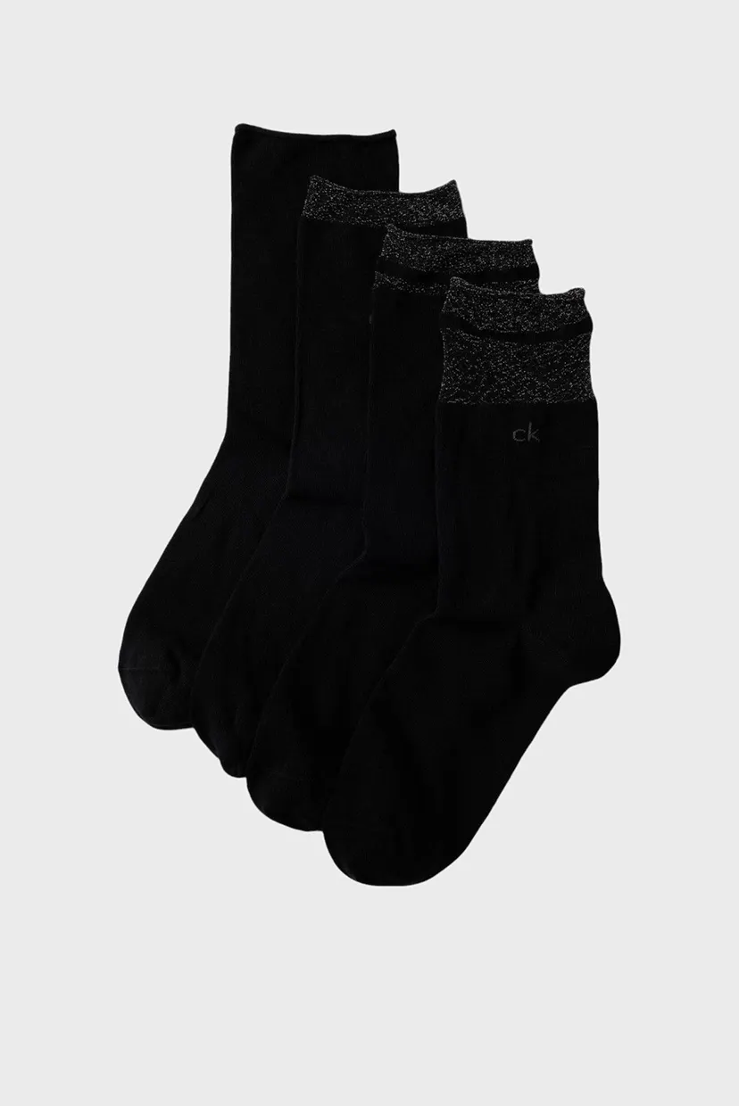 Носки CK WOMEN SOCK 4P LUREX HOLIDAY 3