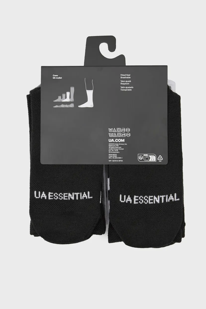 Носки UA Essential 6pk Crew 3