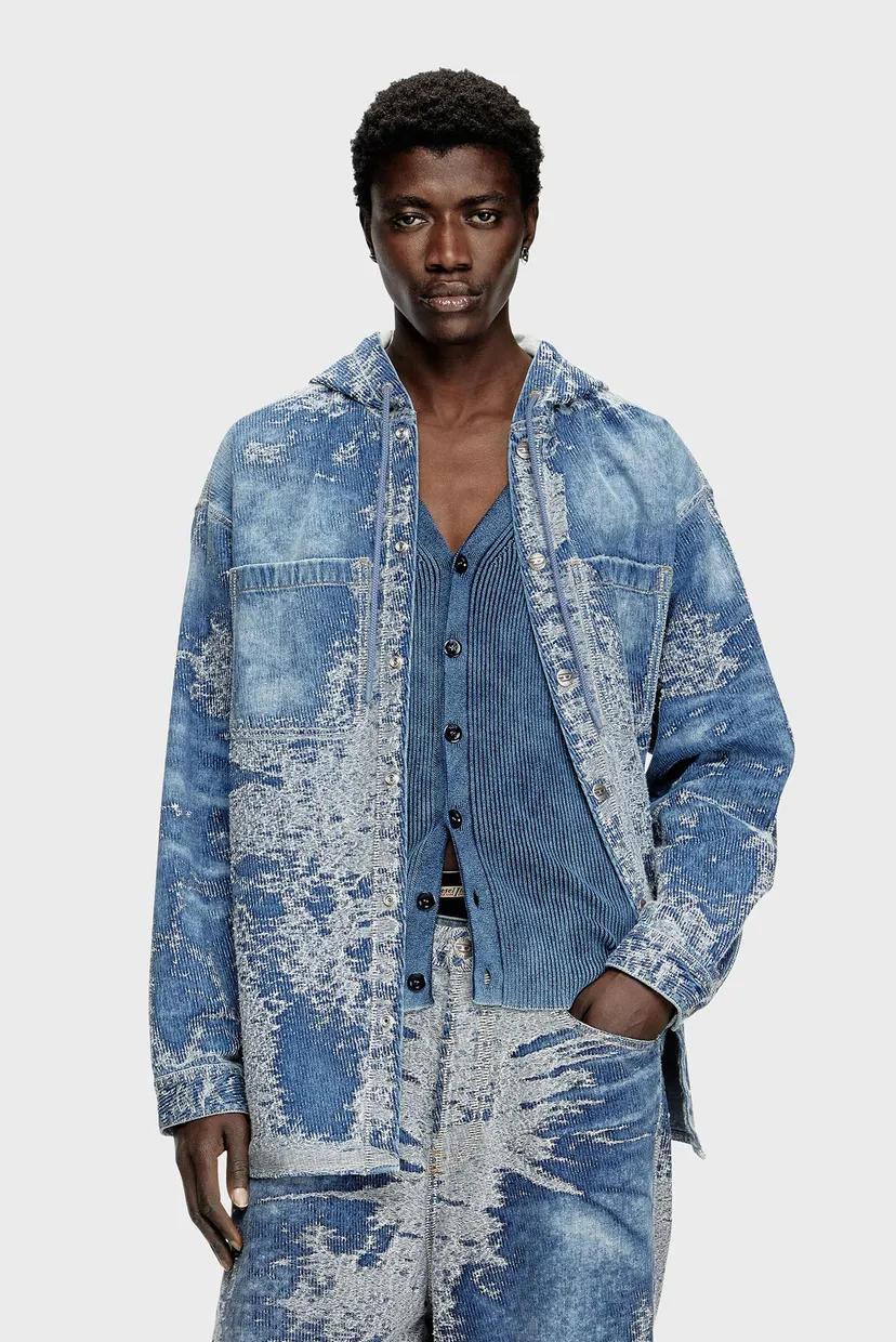 Рубашка D-DEWNYS-HOOD-S CAMICIA 4