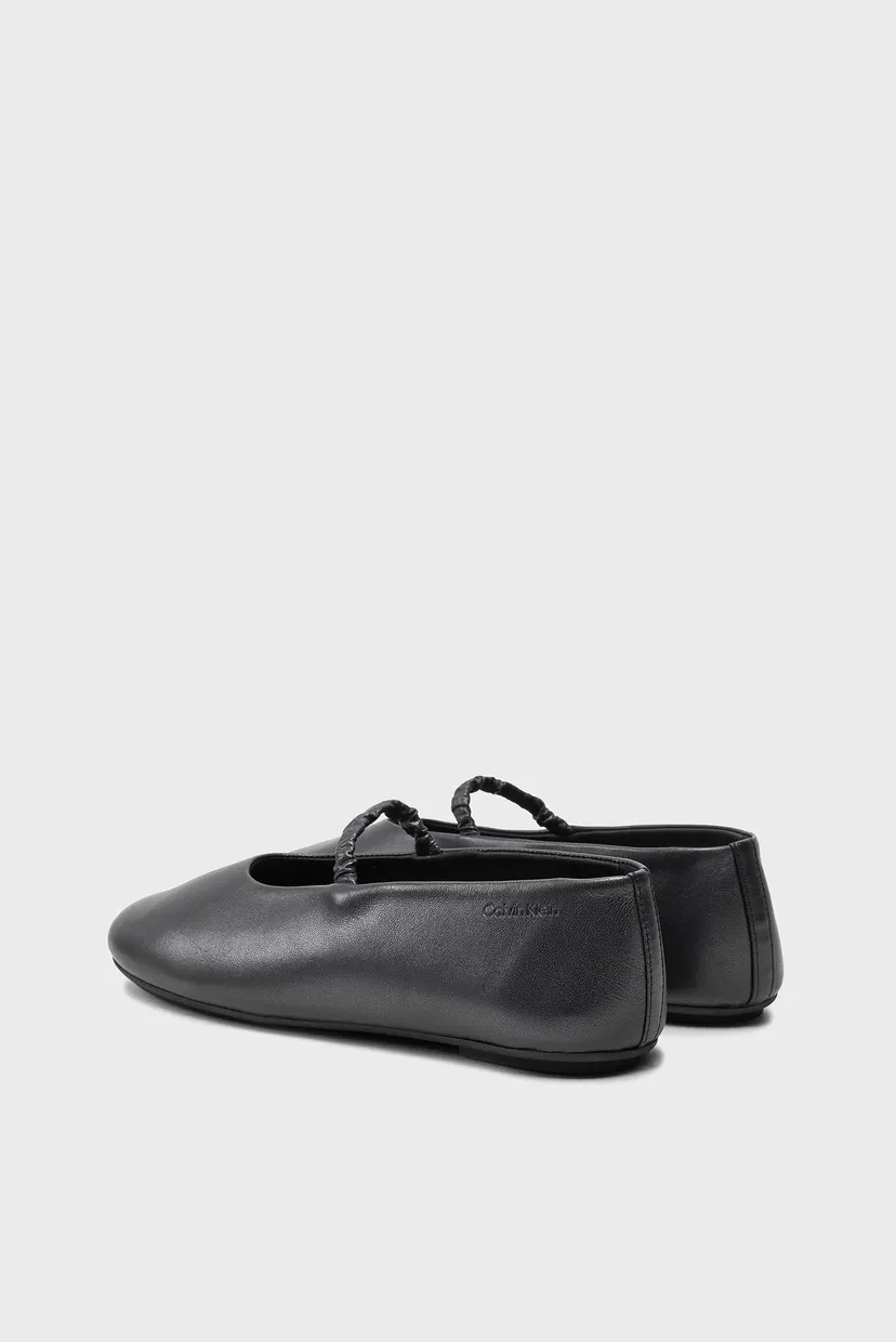 Балетки BALLERINA W STRAP PEARL LTH 3