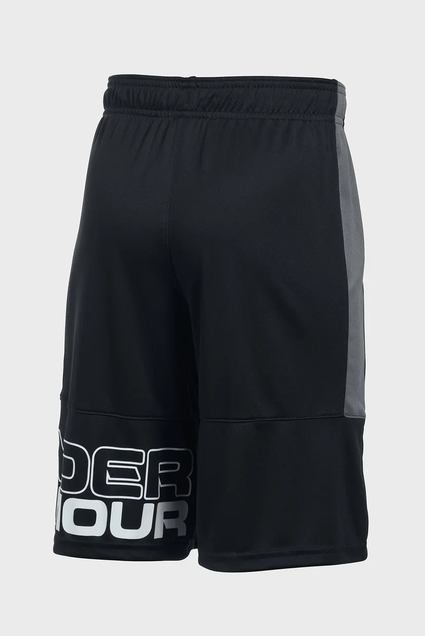 Детские черные шорты UA Stunt Short 3