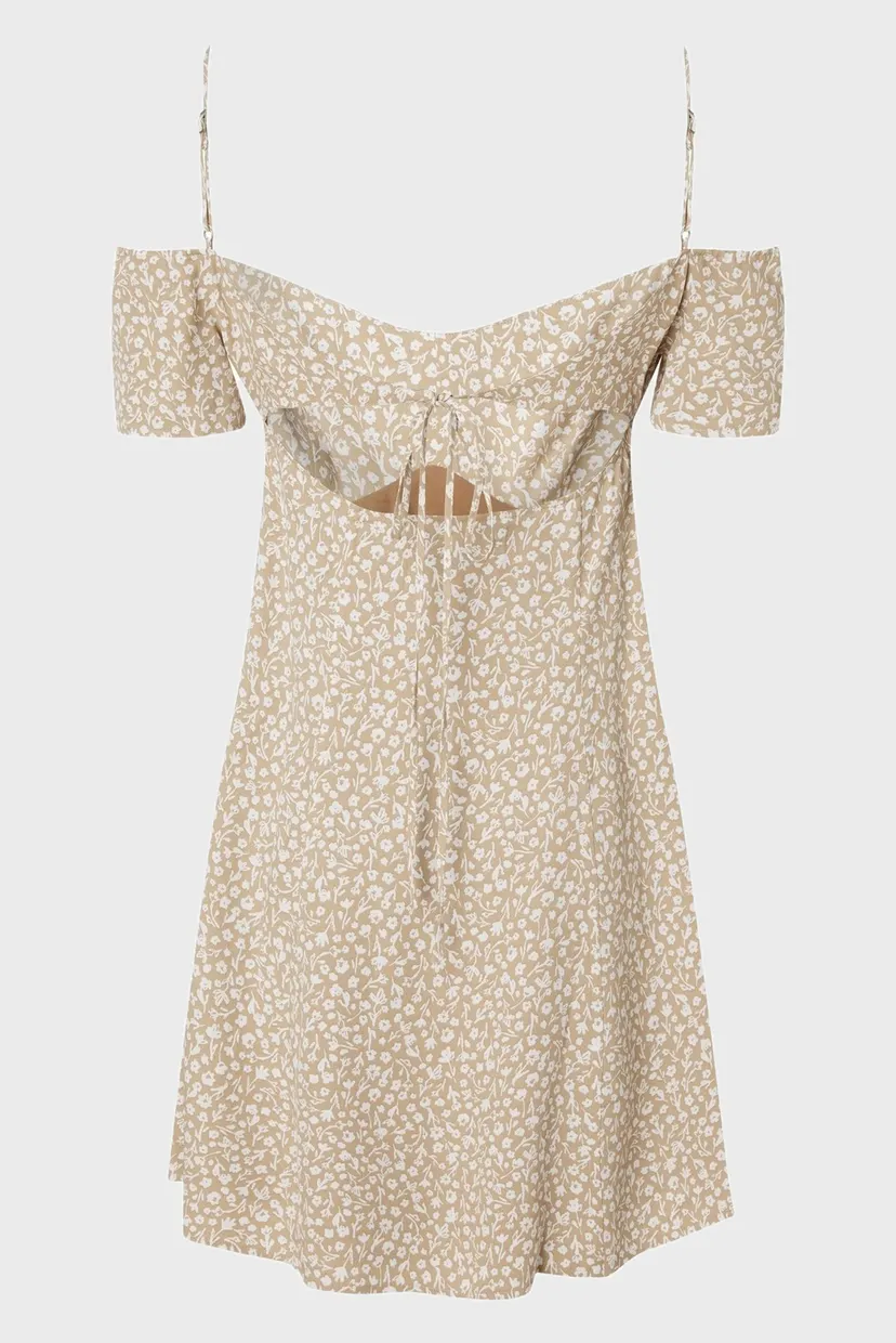Платье OFF SHOULDER MINI DRESS 3