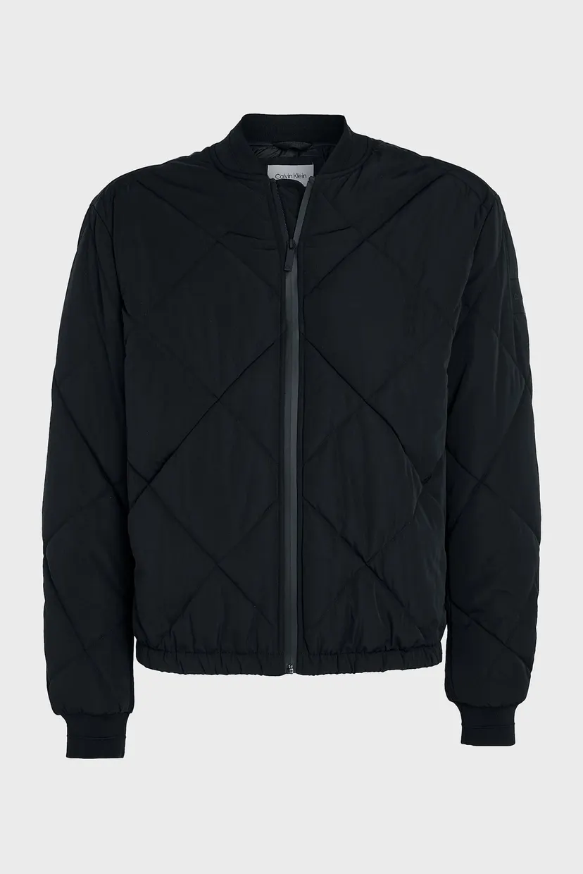 Мужской черный бомбер SIGNATURE QUILT 5