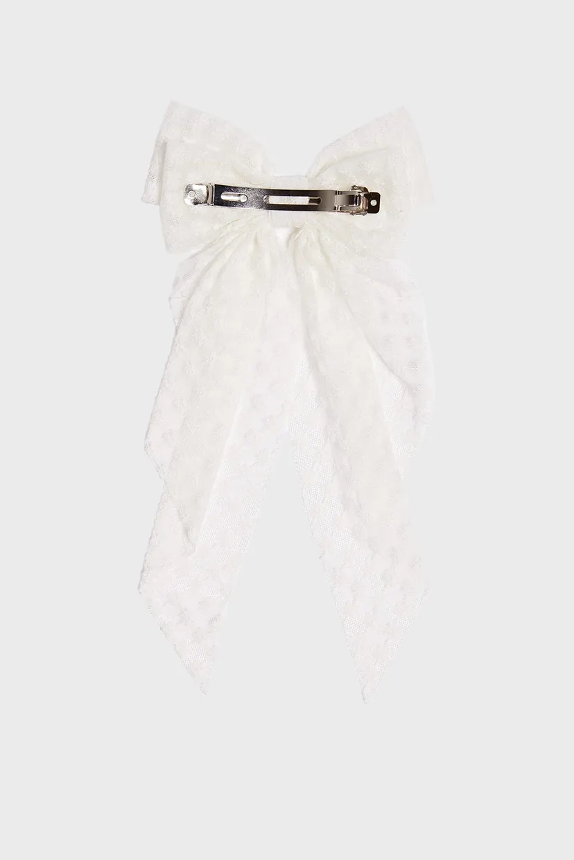 Заколка BRIDE - BOW, BLANC, 3