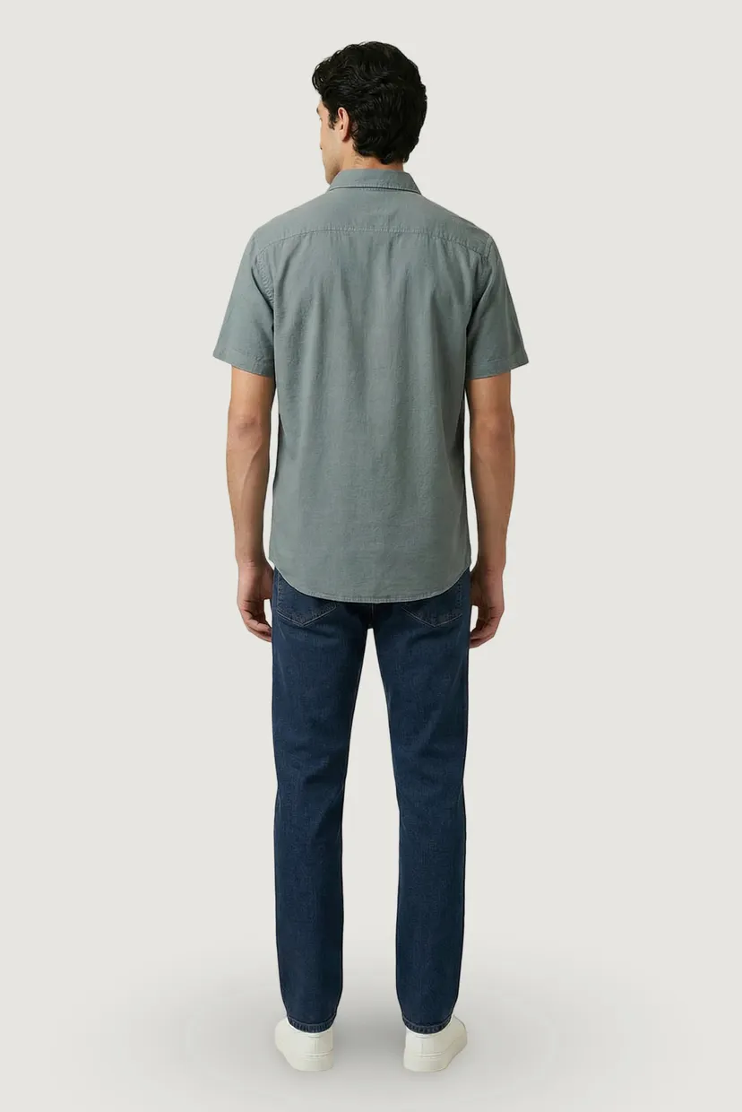 Рубашка с коротким рукавом SS SOLID CAUSAL LINEN CLASSIC SH 4