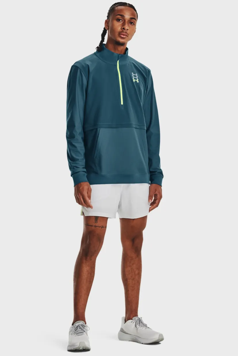 Мужской синий анорак UA RUN ANYWHERE PULLOVER 17