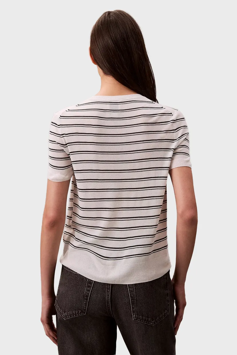 Свитер Viscose Short Sleeve Sweater Str 3