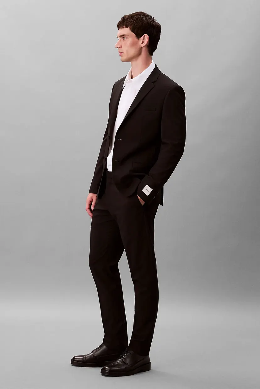 Брюки ITALIAN WOOL BLEND SLIM TROUSER 3