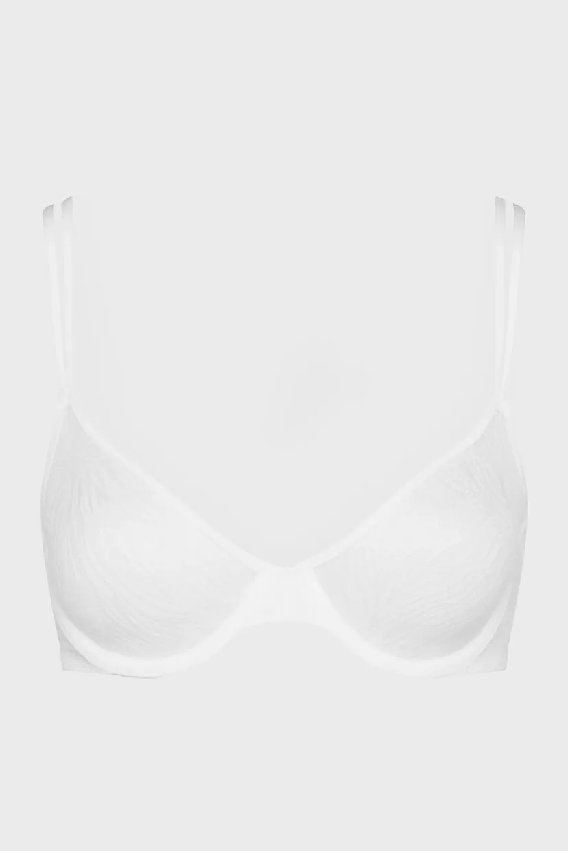 Женский белый бюстгальтер UNLINED DEMI 19