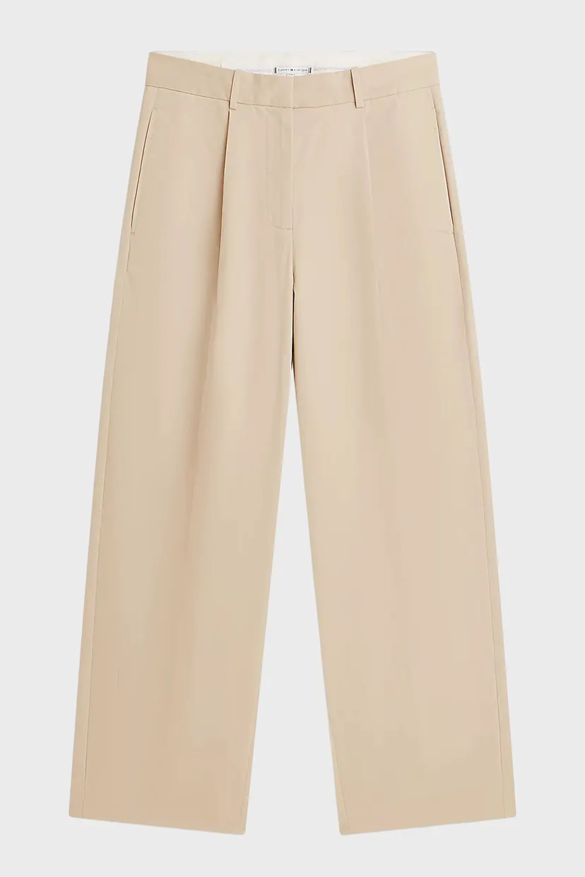 Штаны COTTON BARREL PLEATED CHINO 5