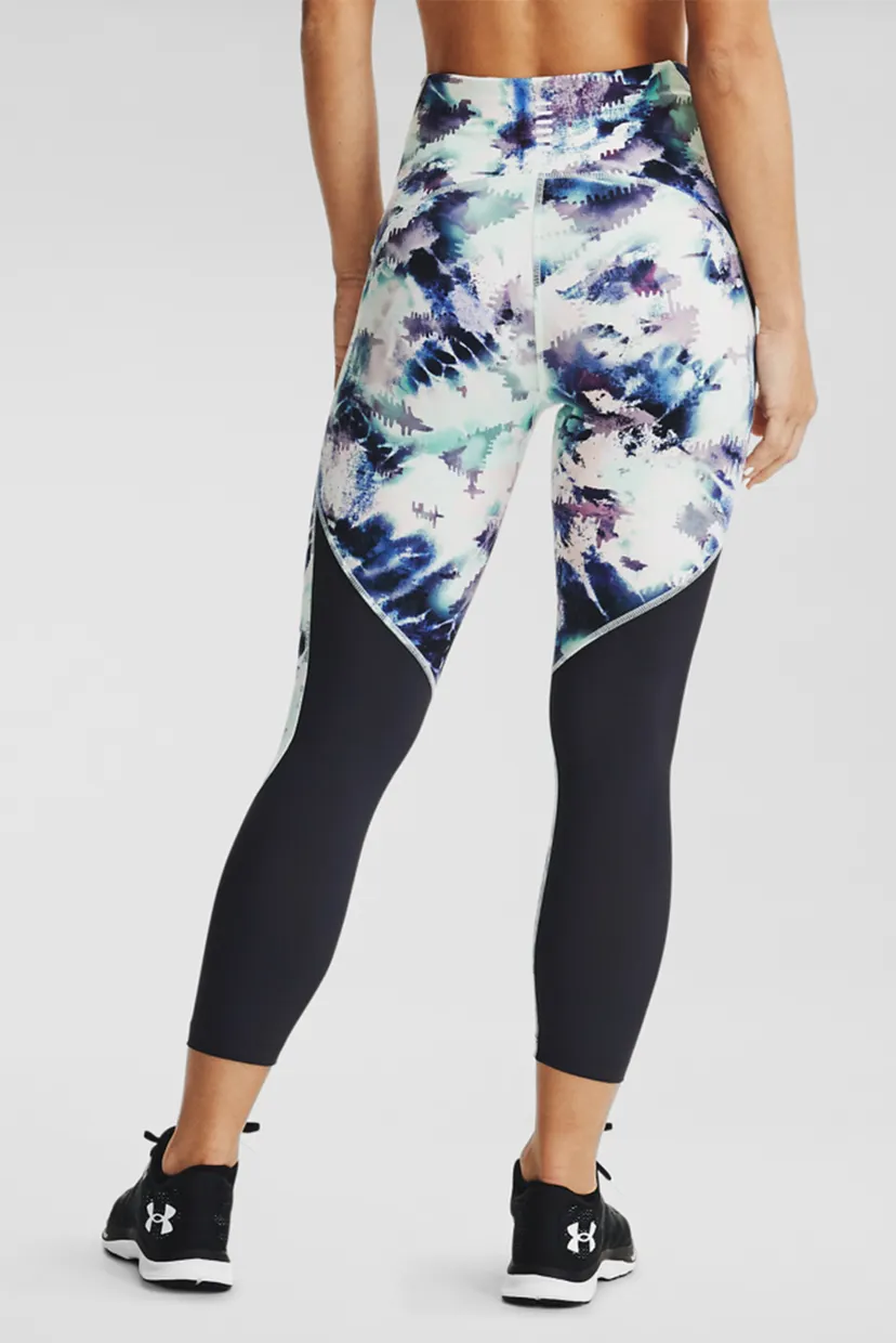 Женские тайтсы UA Fly Fast HG Printed Crop 6