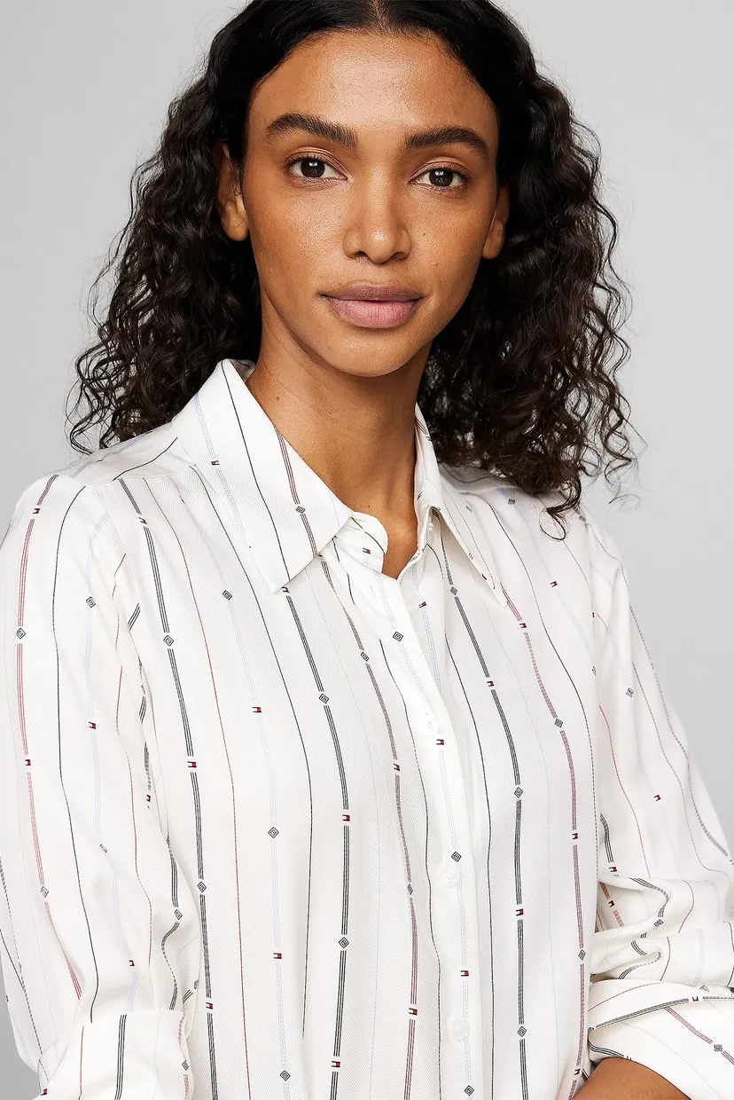 Платье FOULARD KNEE SHIRTDRESS 4