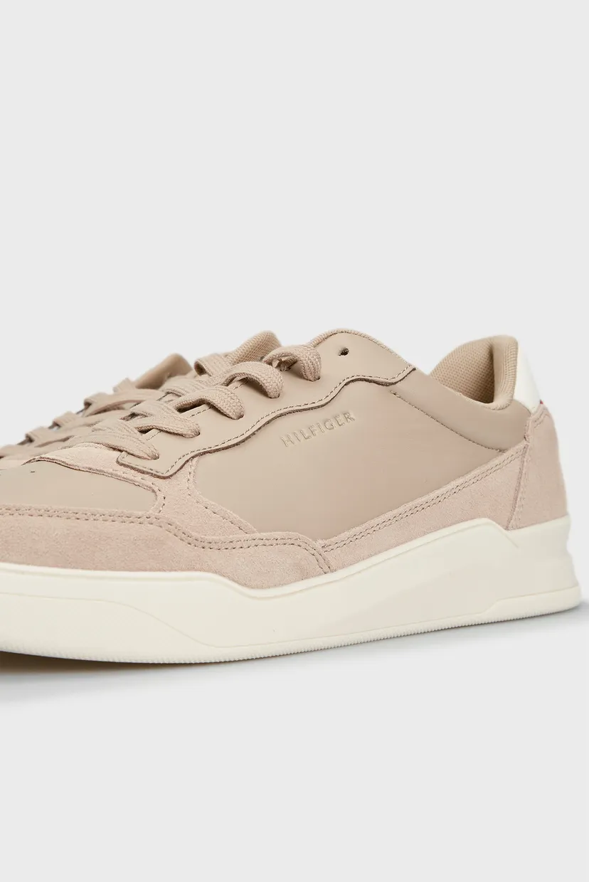 Мужские бежевые кожаные сникерcы ELEVATED CUPSOLE LEATHER MIX 7