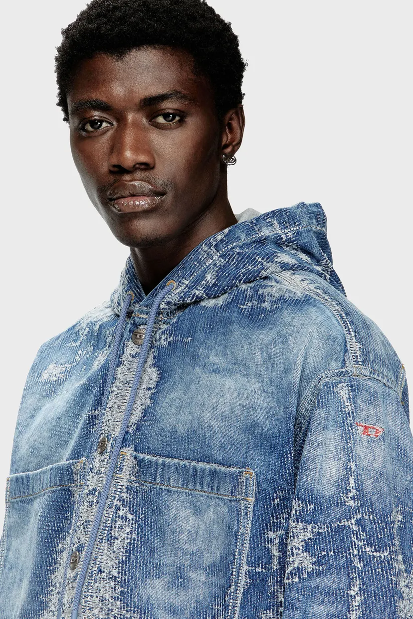 Рубашка D-DEWNYS-HOOD-S CAMICIA 5