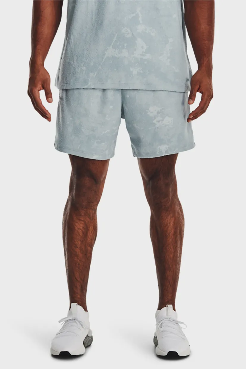 Мужские серые шорты UA Journey Terry Shorts 8