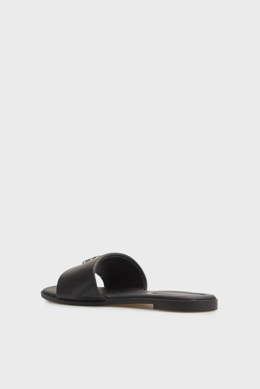 Слайдеры TH LOGO HARDWARE LEATHER MULE 5