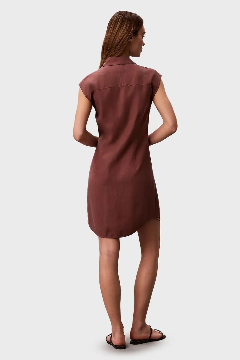 Платье TENCEL LINEN SL MINI SHIRTDRESS 4